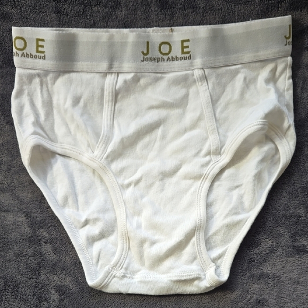 Joe Joseph Abboud Men's White Briefs